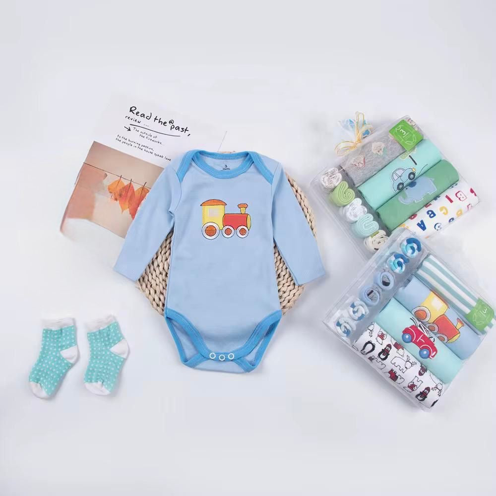 Baby Bodysuit Gift Pack β 0β3 Months (Boy)